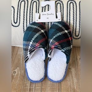Vera Bradley cozy slippers.